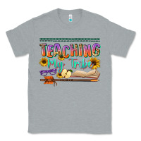 Heather Grey teaching my tribe Classic Tee - NancyCooperArtShop