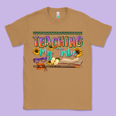 Teaching My Tribe Classic Tee Designed By Nancycooperartshop