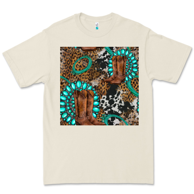 Cowboy Boot And Gemstone Premium Tee by BundleAndBundleShop | Teevron