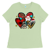 Matcha Christmas heart Ladies Tee - JahusDesignShop