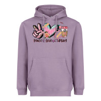 Lavender peace love nursing Heavyweight Hoodie - CowGirlArtShop
