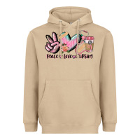 Mushroom peace love nursing Heavyweight Hoodie - CowGirlArtShop