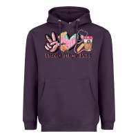 Plum peace love nursing Heavyweight Hoodie - CowGirlArtShop