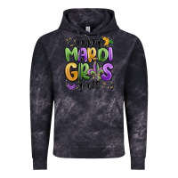 Cloud Black happy mardi gras y'all Vintage Hoodie - MaliasSmallBusiness