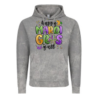Cloud Rock happy mardi gras y'all Vintage Hoodie - MaliasSmallBusiness