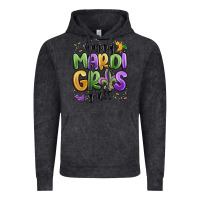 Vintage Black happy mardi gras y'all Vintage Hoodie - MaliasSmallBusiness
