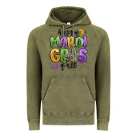Vintage Olive happy mardi gras y'all Vintage Hoodie - MaliasSmallBusiness