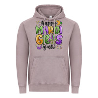Vintage Zinc happy mardi gras y'all Vintage Hoodie - MaliasSmallBusiness