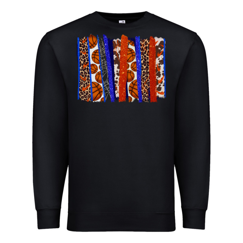 Basketball Brushstroke Premium Sweatshirt by HowdyJamesFarm | Teevron