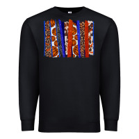 Black Basketball brushstroke Premium Sweatshirt - HowdyJamesFarm