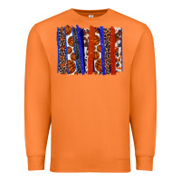 Carrot Basketball brushstroke Premium Sweatshirt - HowdyJamesFarm