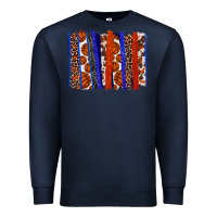 Navy Basketball brushstroke Premium Sweatshirt - HowdyJamesFarm