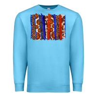 Ocean Blue Basketball brushstroke Premium Sweatshirt - HowdyJamesFarm