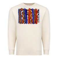 Sandshell Basketball brushstroke Premium Sweatshirt - HowdyJamesFarm
