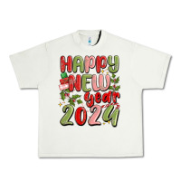 Pistachio happy new year 2024 Urban Heavy Tee - MaliasSmallBusiness