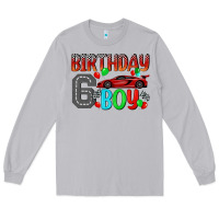 Moon Dust birthday boy 6 Long Sleeve Tee - BundleAndBundleShop