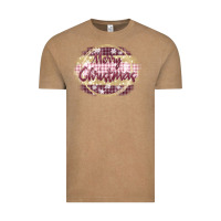 Vintage Coffee merry christmas pink Vintage Tee - MaliasSmallBusiness