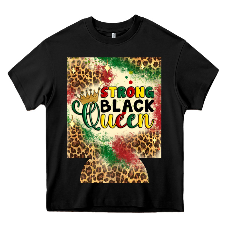Strong Black Queen 12 Oz Can Cooler (regular) Heavy Core Tee by Artiststas | Teevron