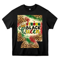 Black strong black queen 12 oz can cooler (regular) Heavy Core Tee - Artiststas