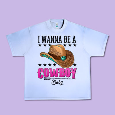 I Wanna Be A Cowboy Baby Urban Heavy Tee Designed By Adodesignshop