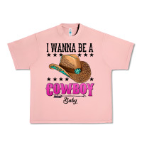 Salmon i wanna be a cowboy baby Urban Heavy Tee - AdoDesignShop
