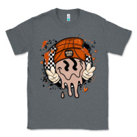 Charcoal Heather basketball game day Classic Tee - MaliasSmallBusiness