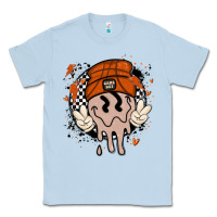 Dusty Blue basketball game day Classic Tee - MaliasSmallBusiness