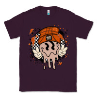 Plum basketball game day Classic Tee - MaliasSmallBusiness