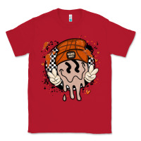 Red basketball game day Classic Tee - MaliasSmallBusiness