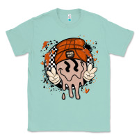 Seafoam basketball game day Classic Tee - MaliasSmallBusiness