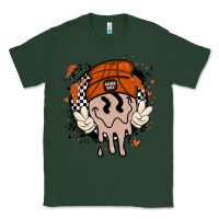 Sports Green basketball game day Classic Tee - MaliasSmallBusiness