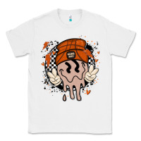 White basketball game day Classic Tee - MaliasSmallBusiness