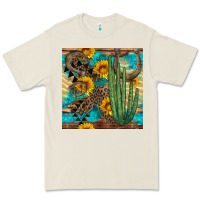 Bone horseshoe and cactus Premium Tee - BundleAndBundleShop