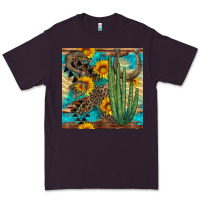 Plum horseshoe and cactus Premium Tee - BundleAndBundleShop