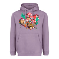 Lavender nurse hearts Heavyweight Hoodie - CowGirlArtShop