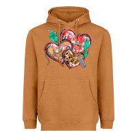 Meerkat nurse hearts Heavyweight Hoodie - CowGirlArtShop