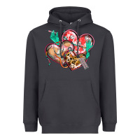 Smoke nurse hearts Heavyweight Hoodie - CowGirlArtShop
