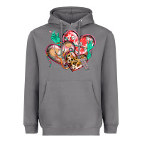 Storm nurse hearts Heavyweight Hoodie - CowGirlArtShop