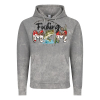 Cloud Rock fishing mom Vintage Hoodie - MaliasSmallBusiness