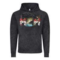 Vintage Black fishing mom Vintage Hoodie - MaliasSmallBusiness