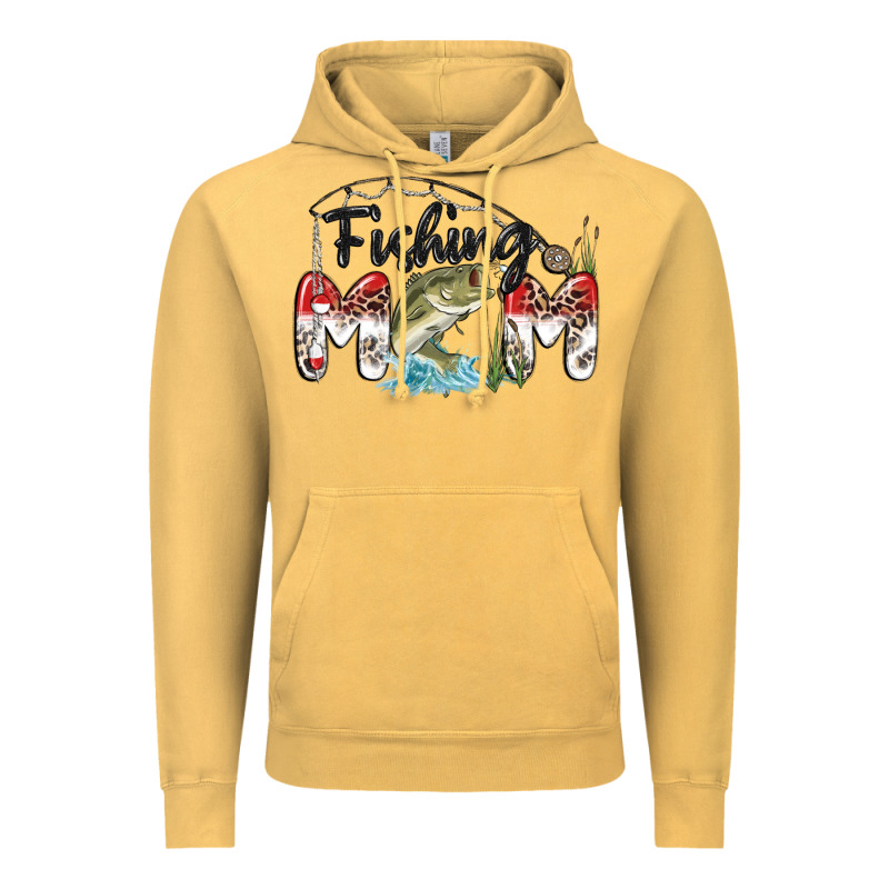 Fishing Mom Vintage Hoodie by MaliasSmallBusiness | Teevron