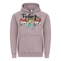 Vintage Zinc fishing mom Vintage Hoodie - MaliasSmallBusiness