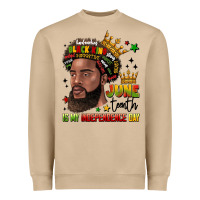 Mushroom juneteenth is my independence day Heavyweight Sweatshirt - LillyAllenDesigns