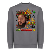 Storm juneteenth is my independence day Heavyweight Sweatshirt - LillyAllenDesigns