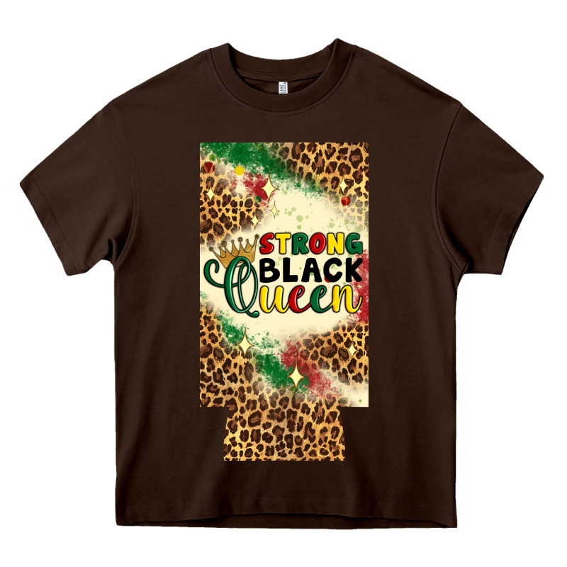 Strong Black Queen 12 Oz Can Cooler (slim) Heavy Core Tee by Artiststas | Teevron