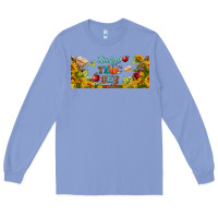 Colony Blue thankful teacher fall libbey glass Long Sleeve Tee - BundleAndBundleShop