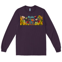 Plum thankful teacher fall libbey glass Long Sleeve Tee - BundleAndBundleShop