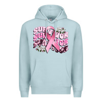 Blue Mist survivor breast cancer Premium Hoodie - CowGirlArtShop
