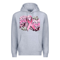 Heather Grey survivor breast cancer Premium Hoodie - CowGirlArtShop