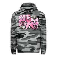 Slate Camo survivor breast cancer Premium Hoodie - CowGirlArtShop
